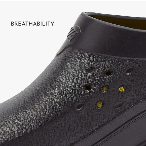 Avia Flame Slip Resistant Clogs for Women, Slip On Work Shoes Size 8 - Picture 4 of 13